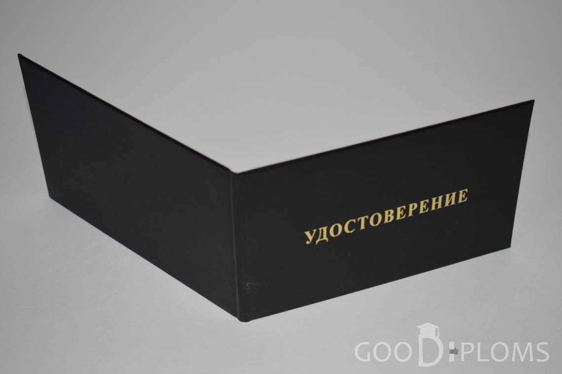Удостоверение Интернатуры - Обратная Сторона период выдачи 1991-2006 -  Оренбург